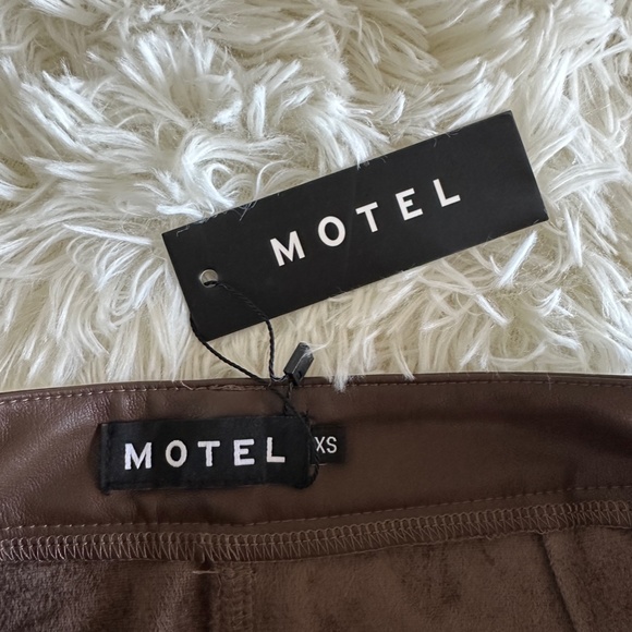 Motel Rocks brown mini skirt Size XS - Picture 5 of 6